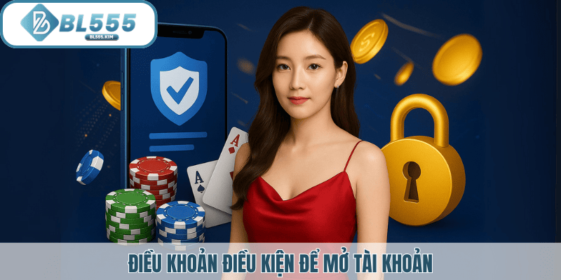 Điều khản điều kiện mở tài khoản bl555