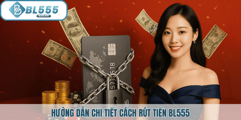Hướng dẫn rút tiền tại BL555
